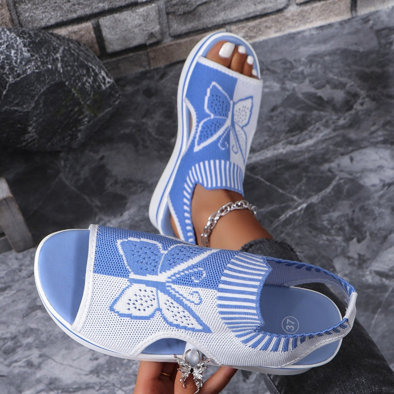 🌸LAST DAY SPECIAL PRICE!!🌸Women's Casual Peep-Toe Platform Beach Sandals
